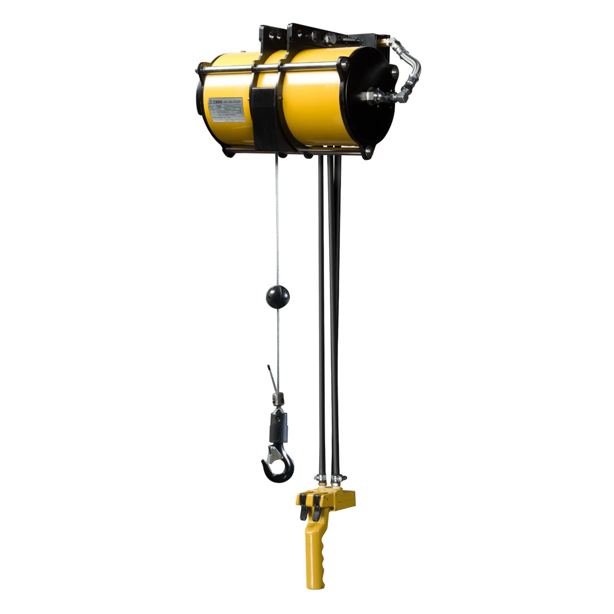 ENDO ATEX-loftknúinn jafnvægisbúnaður með sveifluvörn (EHB-85D, MSD-eining) 0–90 kg
