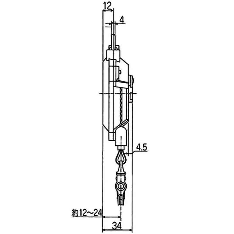 ENDO þyngdarlaus gormajafnari EK-00, 0,5–1,5 kg – mynd 4