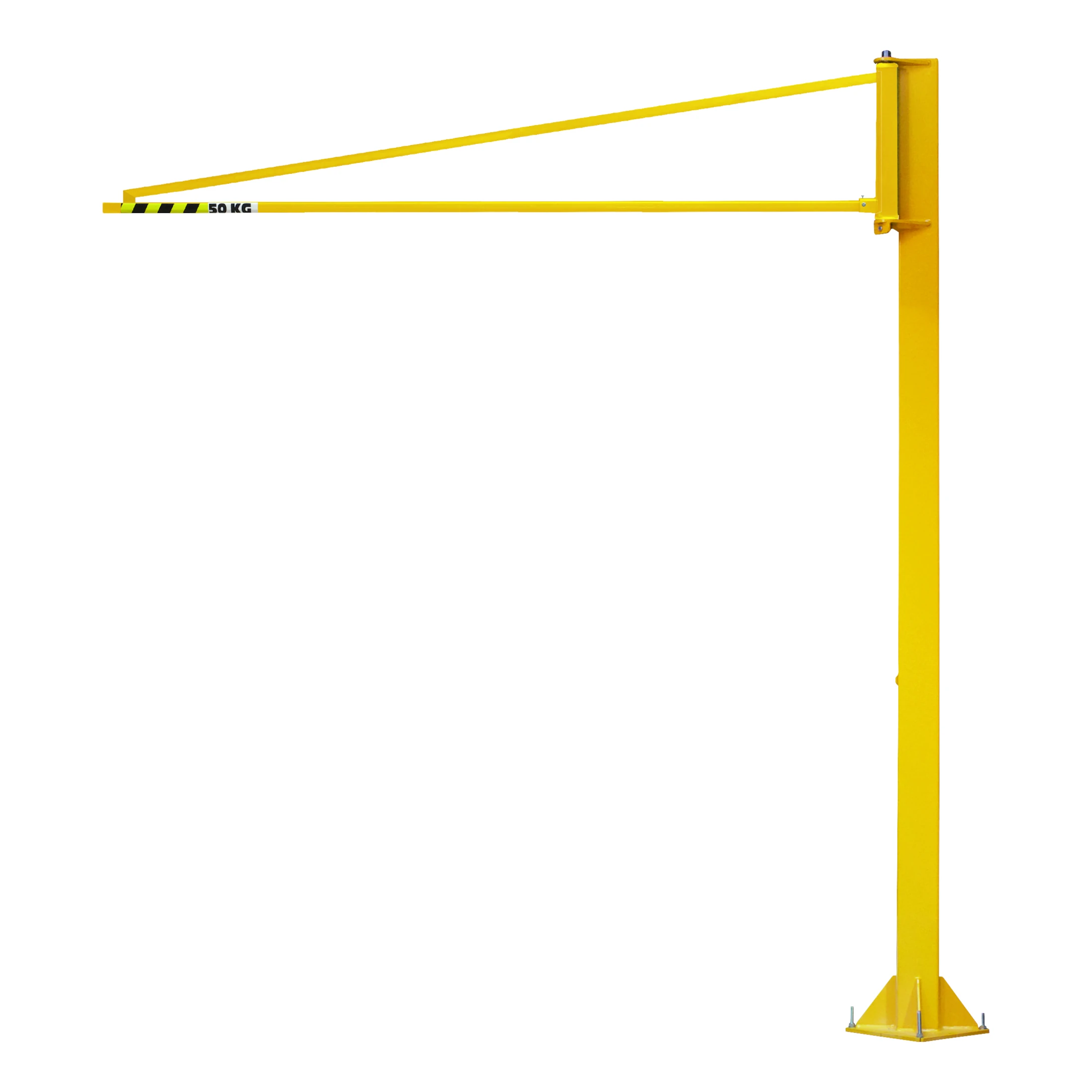 Léttur súlubómukrani með verkfærahaldara (LSDS), 270°, 50–100 kg