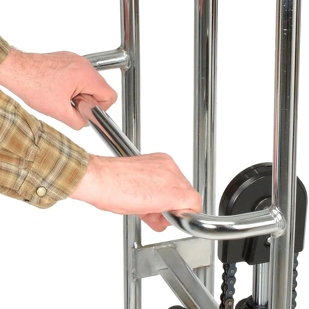 Handknúinn afhendingarstaflari RDV400, 400 kg og 1300 mm – mynd 6