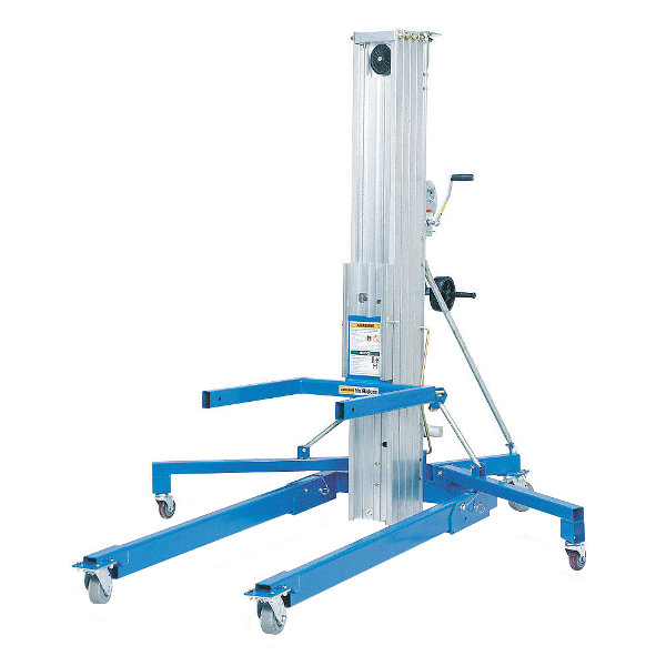 Handknúinn efnislyftari (VVR), 200–350 kg, 3000–7400 mm