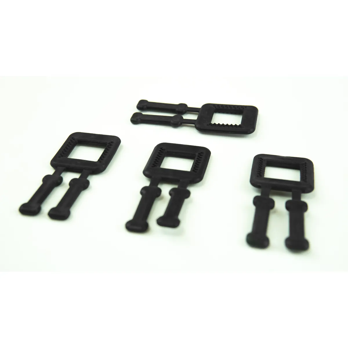 BUCKLES-4P plastsylgjur fyrir 12 mm PP-pökkunarband