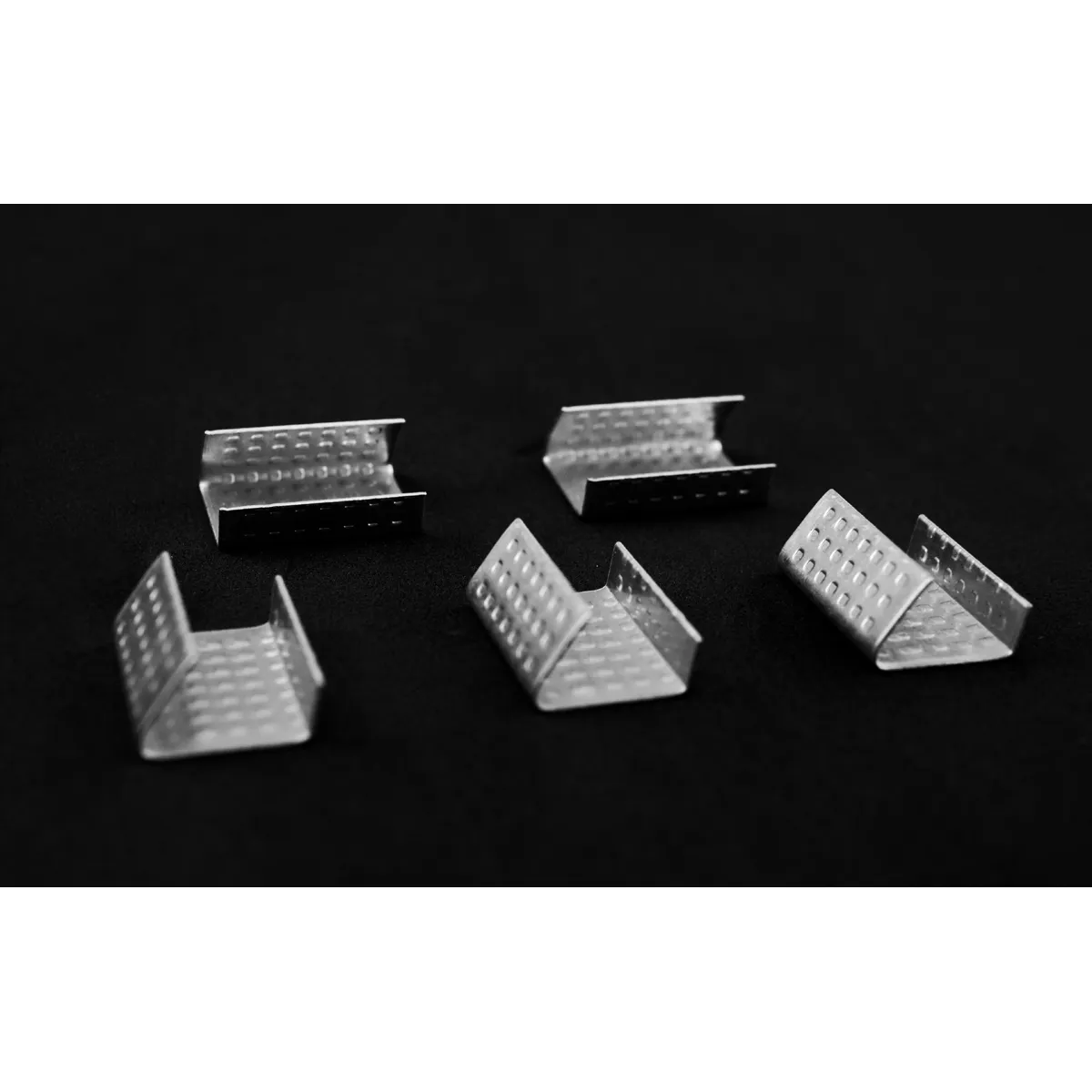 Stálklemmur fyrir PP-pökkunarband (BUCKLES-16PP), 16 mm