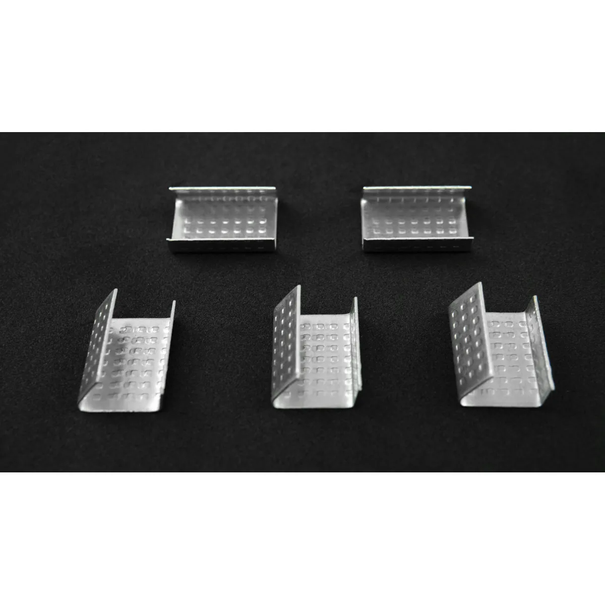Stálklemmur fyrir 16 mm PP-pökkunarband, BUCKLES-16PP