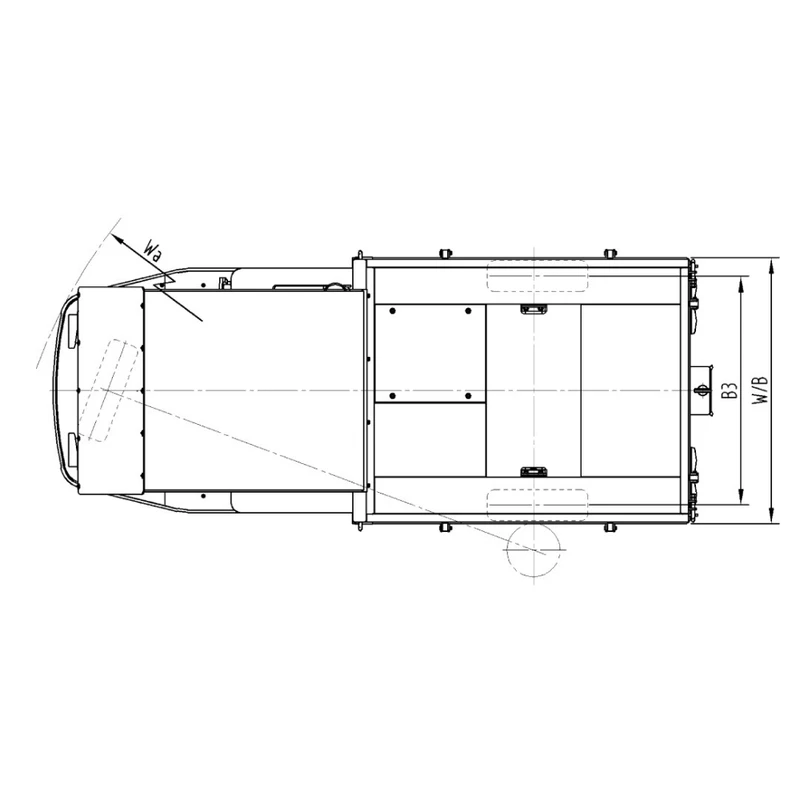Rafknúinn iðnaðarpallvagn VEV10/VEV15
